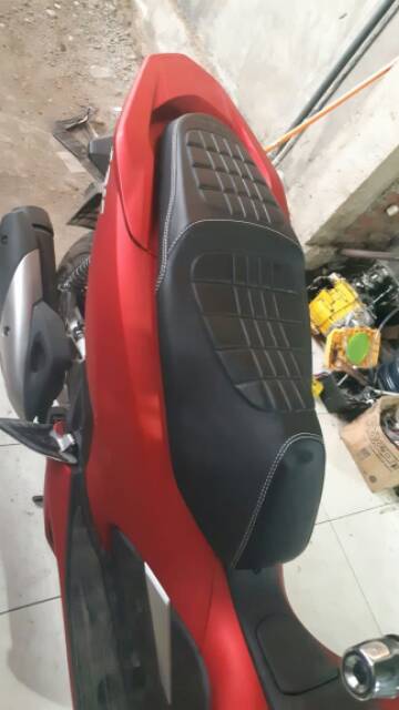 SARUNG JOK MOTOR TOURING MODIF CUSTOM SARUNG JOK SAJA BAHAN MBTECH