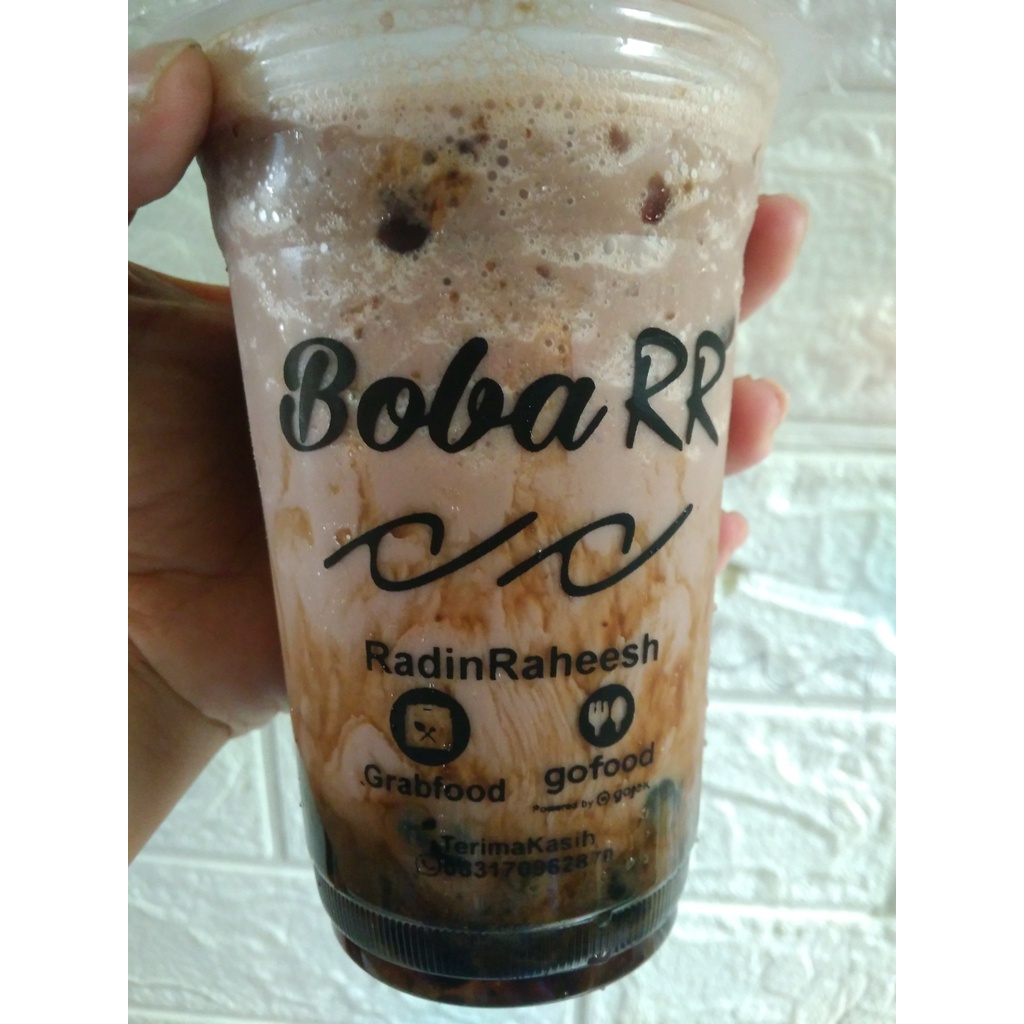 

Boba milk tea brown sugar