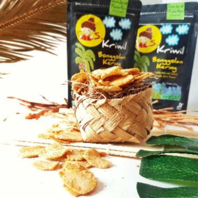 [ASLI SIDAYU GRESIK] BONGGOLAN KERING/BASRENG IKAN/KERIPIK BONGGOLAN (DAUN JERUK PEDAS ASIN) 75 GRAM