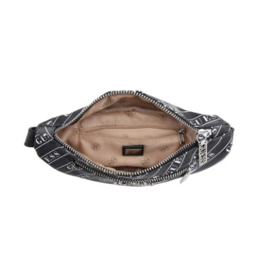SALE READY!! TAS GU3SS U.S.A WAISTBAG MOTIF DOUBLE ZIPPER #62661