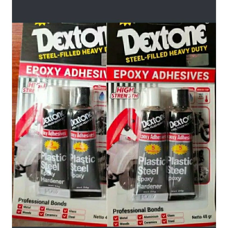 

Lem Besi Dextone Steel 48g Lem Besi Serbaguna