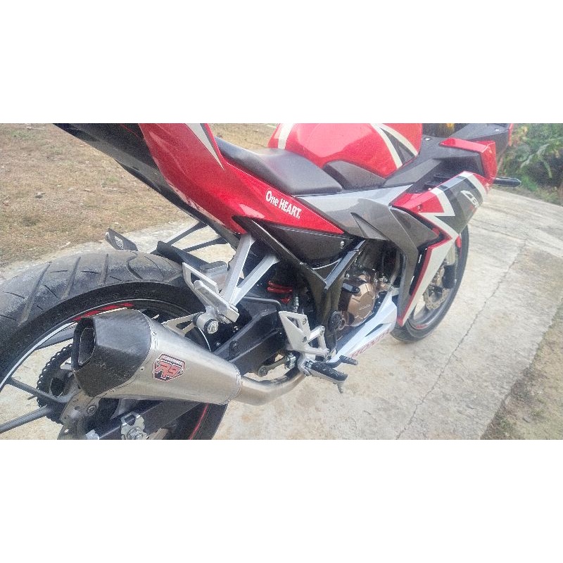 knalpot R9 zeta original CBR150R Facelift