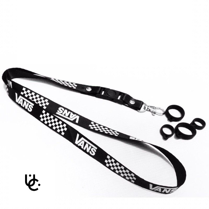 

lanyard VANS CATUR gantungan kunci DISTRO BRAND / tali lanyard gantungan leher id card name tag kartu nama
