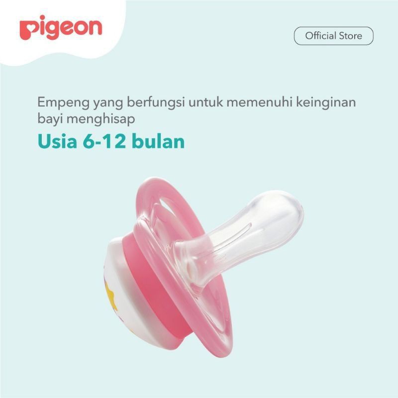 Pigeon Silicone Pacifier Step 1 Step 2 Step 3 / Empeng Bayi Pigeon