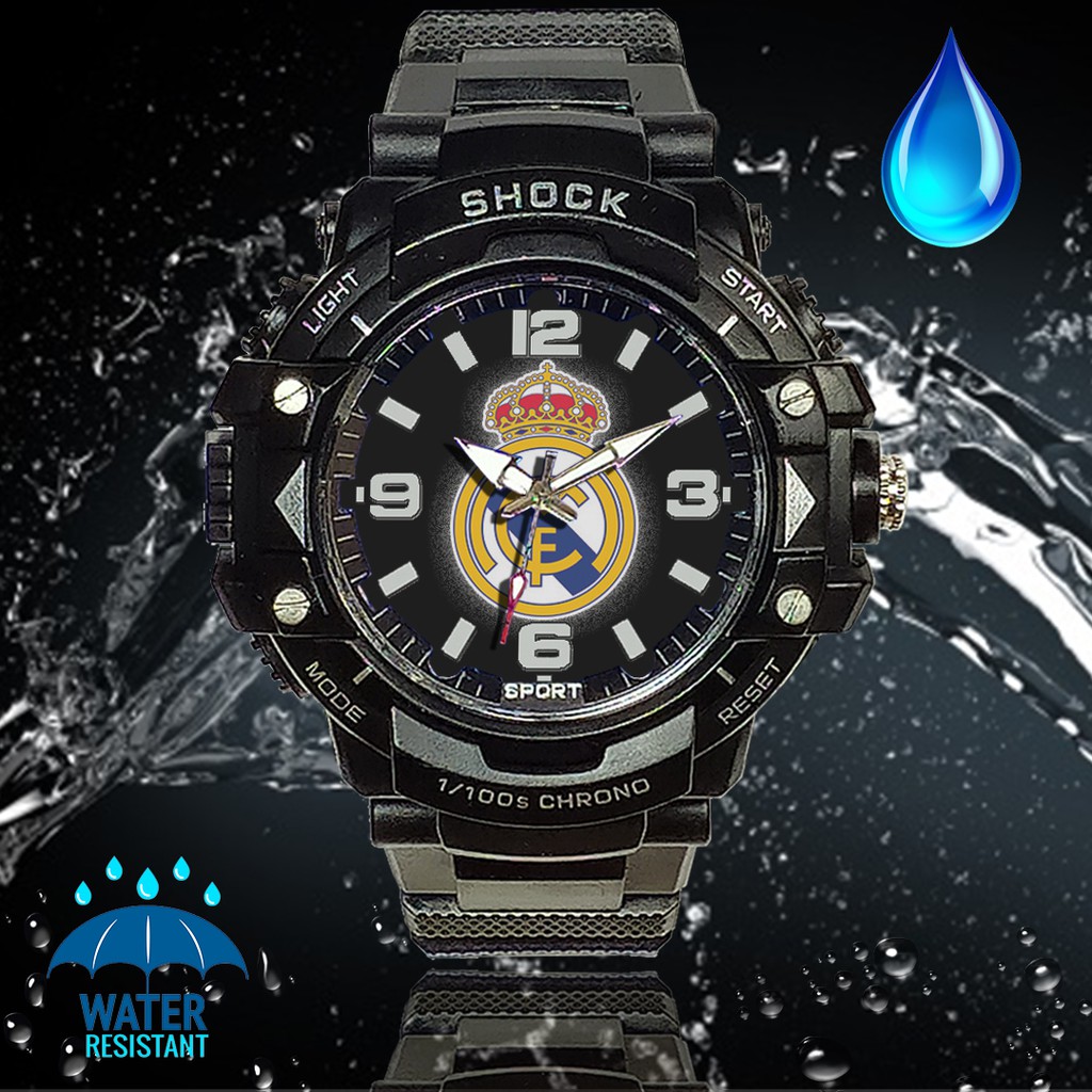 (JOS GANDOS BOS) Jam Tangan CUSTOM REAL MADRID (Exclusive)