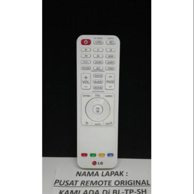 REMOTE REMOT TV LG LED LCD USB AKB736xxx ORIGINAL ASLI