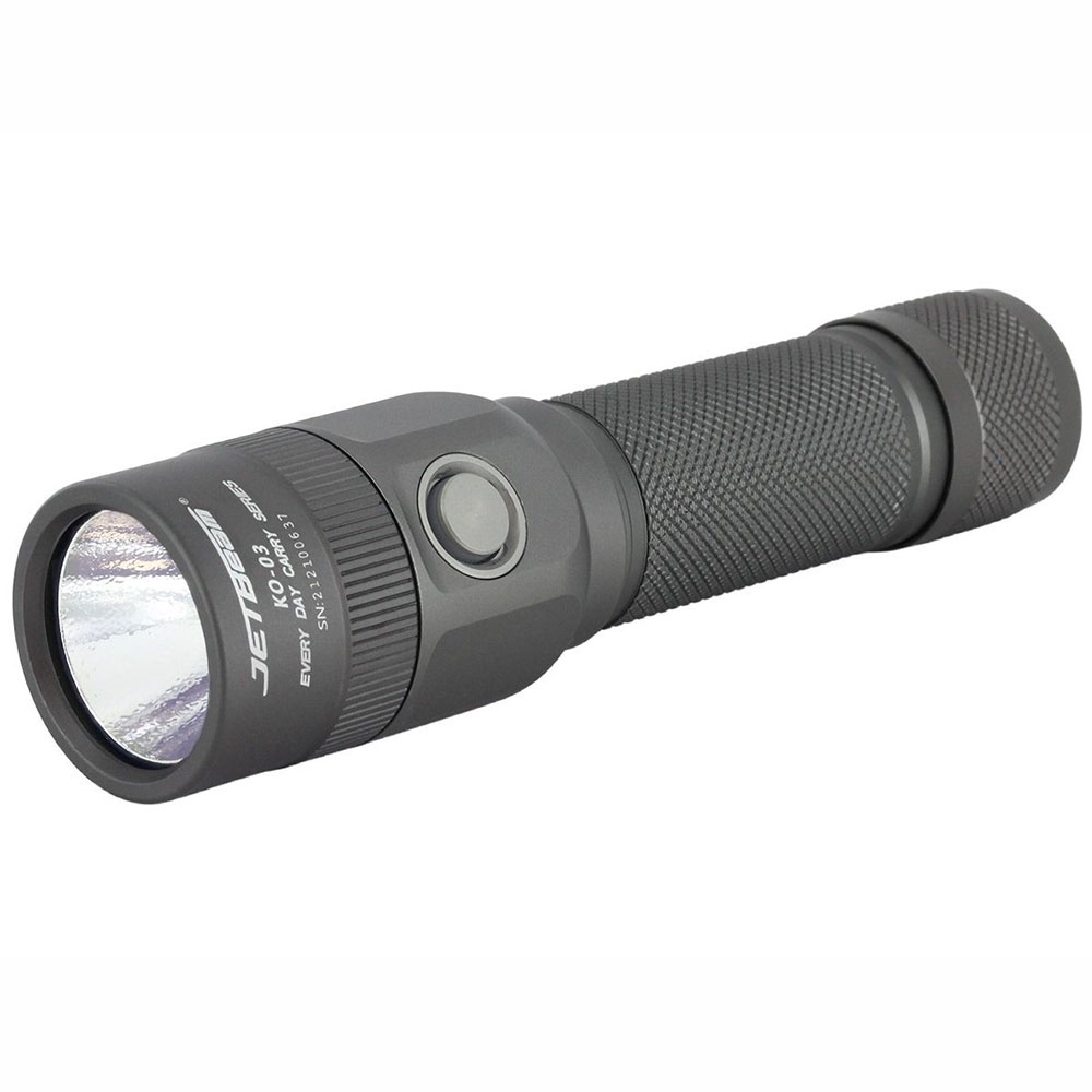 JETBeam KO-03 Senter LED EDC Flashlight CREE SST-70 2400 Lumens - Black