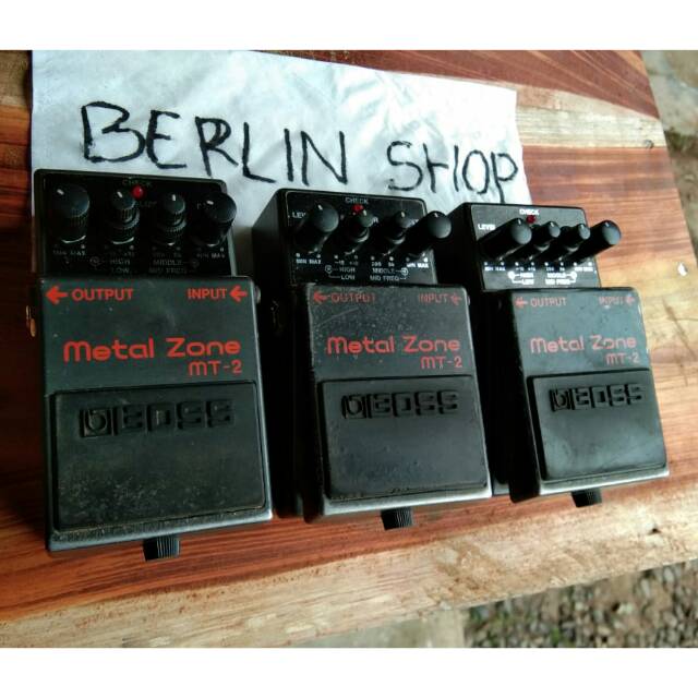 Efek stompbox boss metalzone mt 2