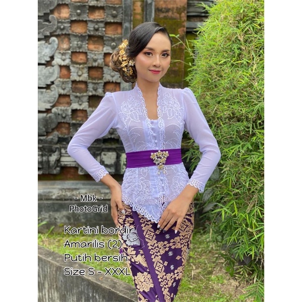 kebaya kartini bordir