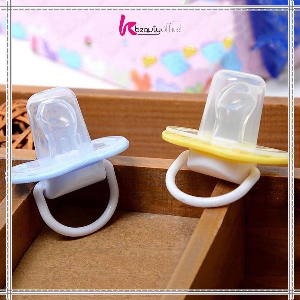 KB-C46 Empeng Bayi | Dot Bayi Bulat / Datar | Baby Pacifier / Soother | Kompeng Bayi Food Grade-2