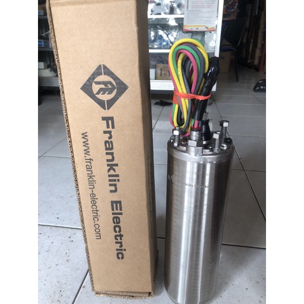 FRANKLIN Motor Dinamo Submersible 1hp 1phase 4” +control box