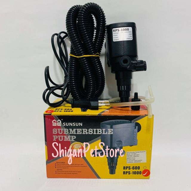 SUNSUN RPS 1000 Submersible Pump / Pompa Air Celup Aquarium RPS1000