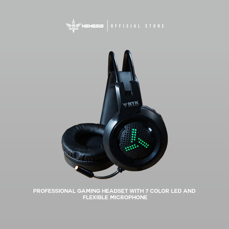 NYK Nemesis HS-N07 / HSN07 / HS N07 Phantom RGB Gaming Headset