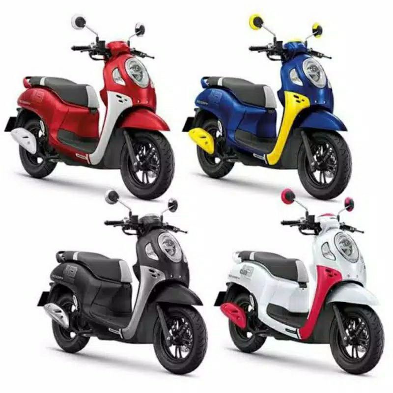 Mika Kaca Lampu Sein Sen Depan Scoopy eSP New K2F 2021 Kanan Kiri Original dan Tenshi WIN