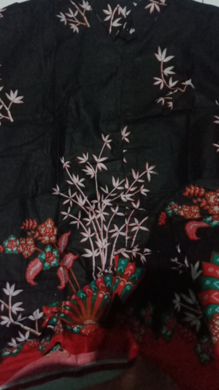 Baju Batik Pria Jumbo Big Size Kemeja Batik Lengan Pendek M L Xl Xxl Xxxl Xxxxl Xxxxxl Motif Kipas