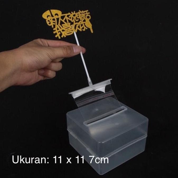 

[COD] Cake Money Box Kue Ultah isi Kotak Tarik Uang 1109 [COD]