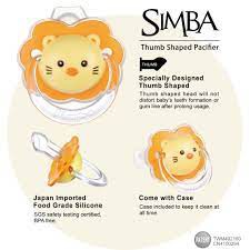 Simba Thumb Simba Shaped Pac 6+ 19011