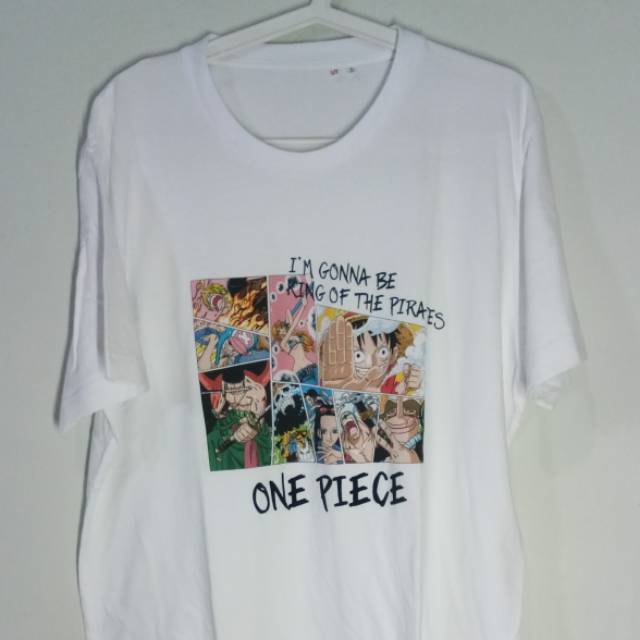 T Shirt One Piece X Uniqlo Shopee Indonesia