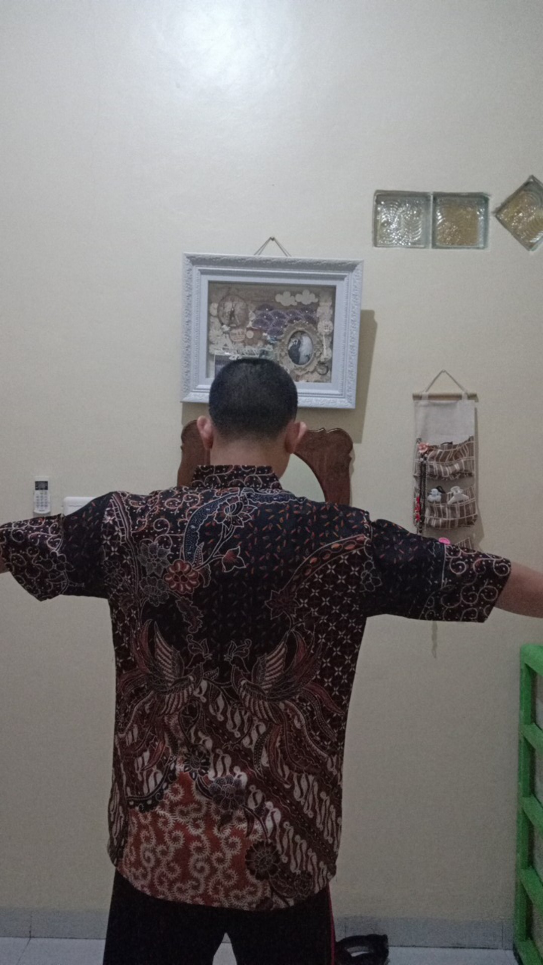 Maha Dewa Kemeja Batik Bahan Katun Sragenan Full Furing