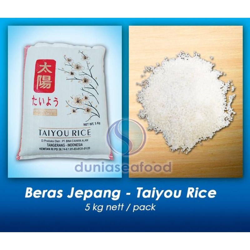 

Beras Jepang 5 kg per pack