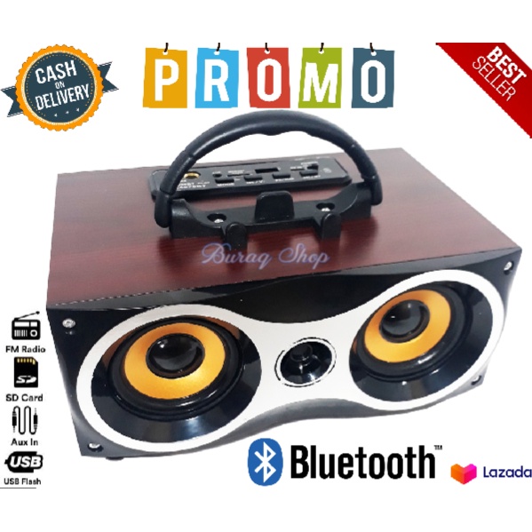 Speaker Portabel Bluetooth Mitsuyama MS-4020 BT / FM Radio / USB Super Bass / MITSUYAMA MS 4020BT