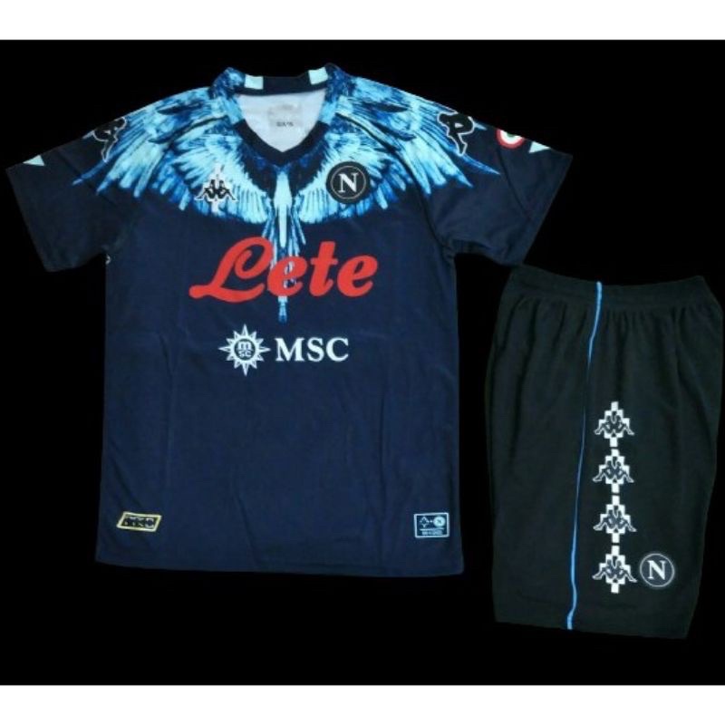 FULL SET JERSEY CELANA STELAN NAPOLI EAGLE 2021 GRADE ORI
