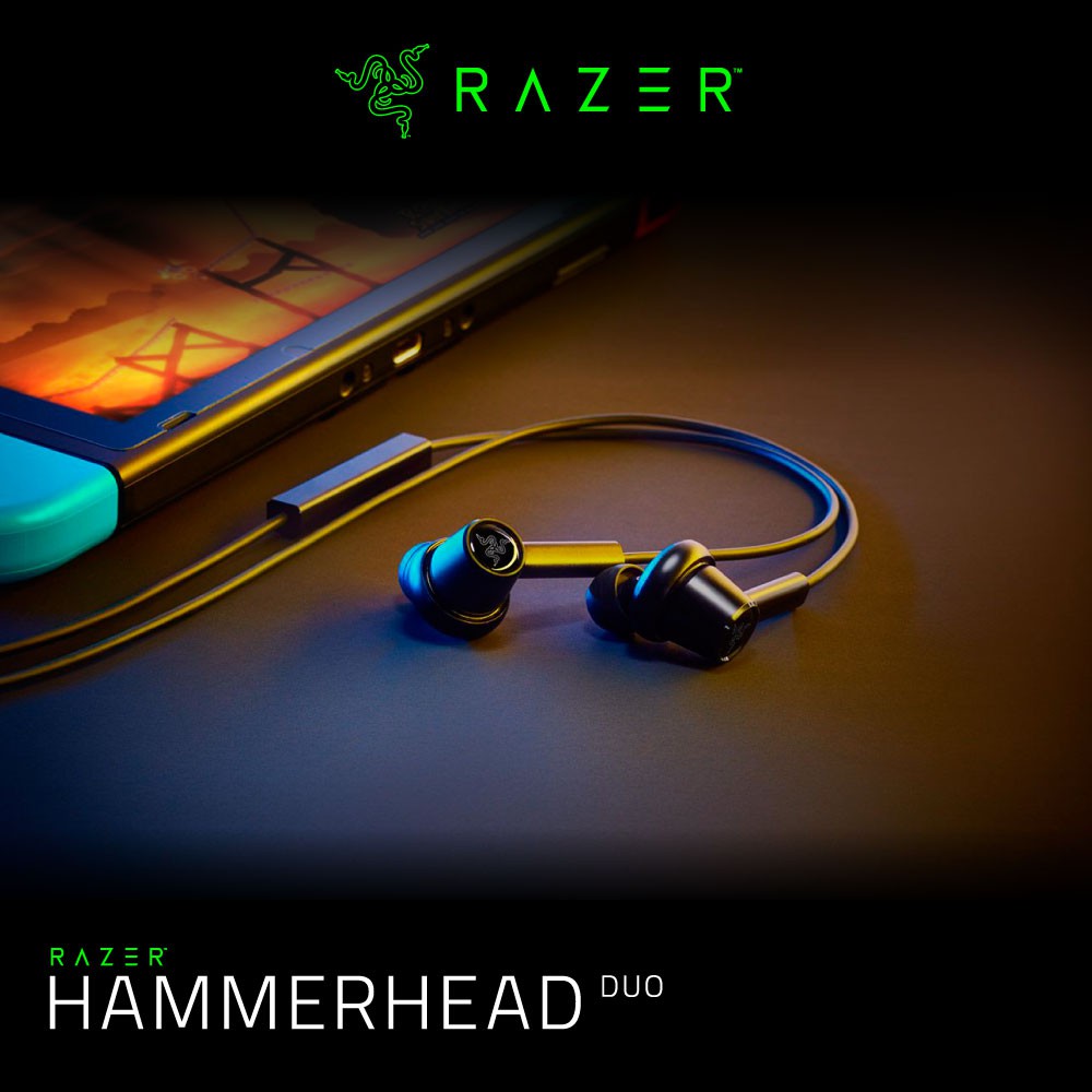 Razer Hammerhead Duo Earphone In Ear Gaming Headset