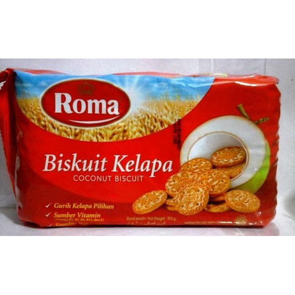 

biskuit roma kelapa