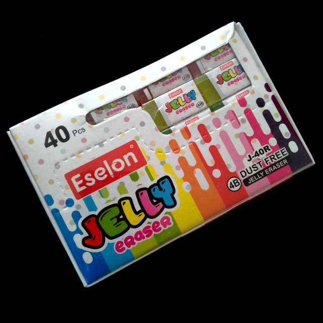 

Stip Penghapus Jelly Eselon J-40R / Pack