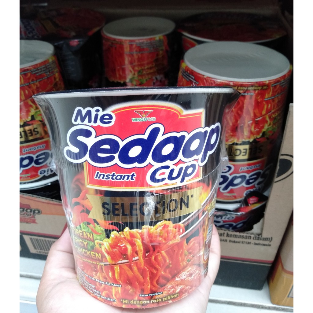 

MIE SEDAP CUP GORENG KOREAN SPICY CHICKEN 81 gr
