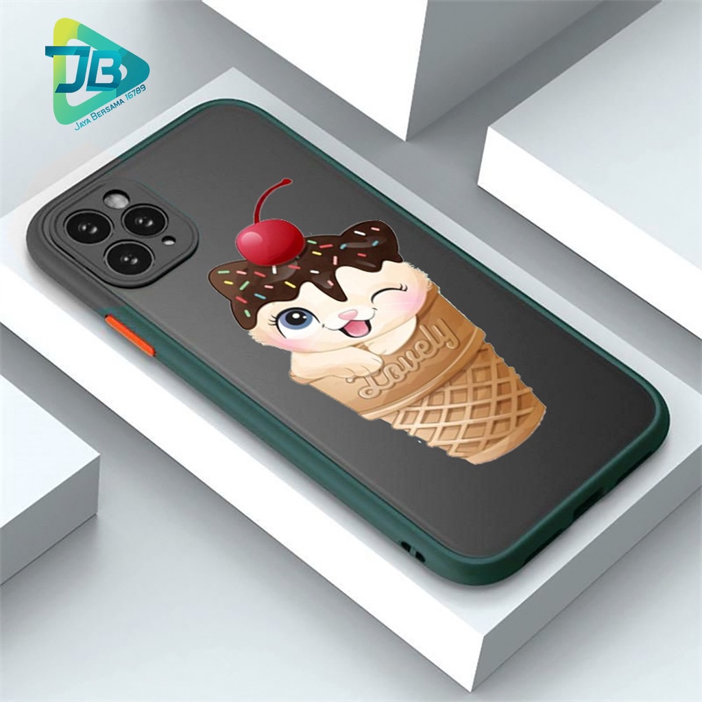 SOFTCASE DOVE CAT CUTE OPPO VIVO SAMSUNG XIAOMI REALME IPHONE ALL TYPE JB4995