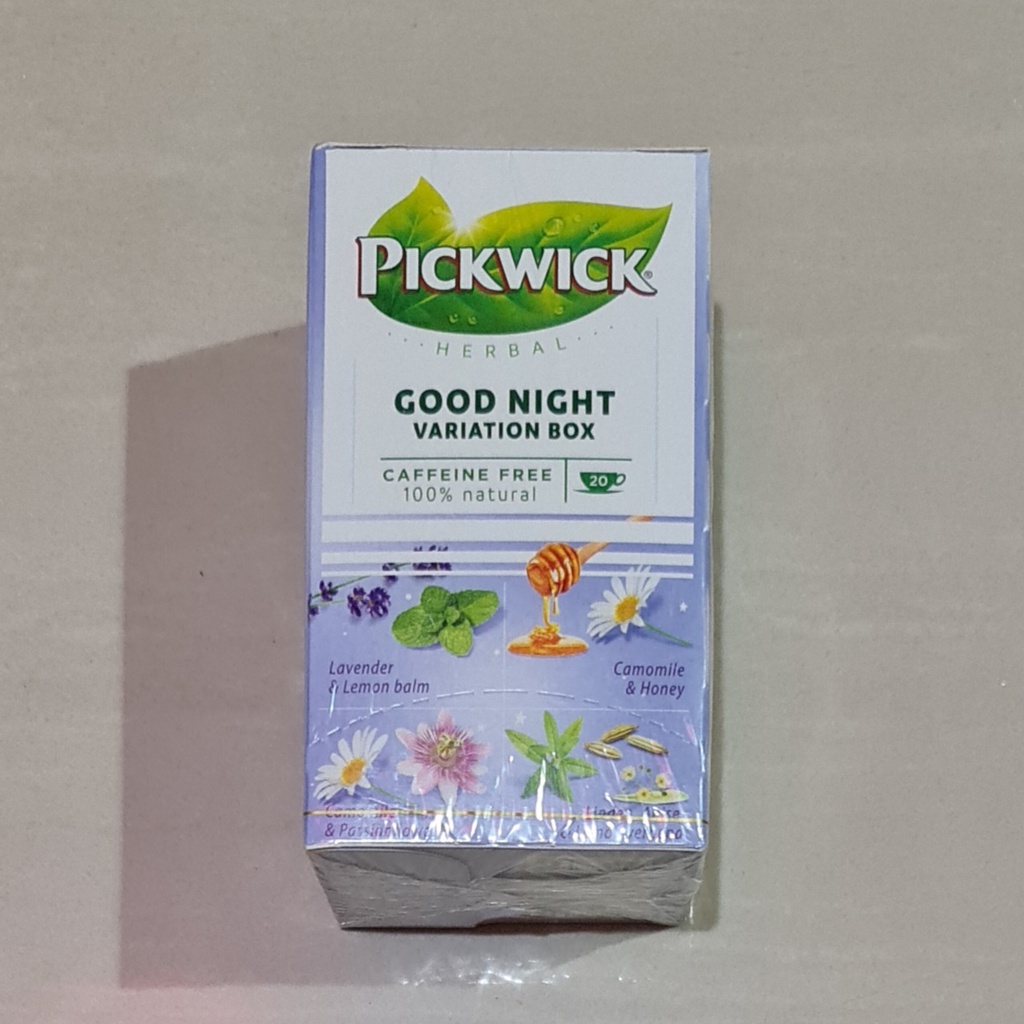 

Pickwick Herbal Good Night Varition Box Caffeine Free 20 x 1.5 Gram