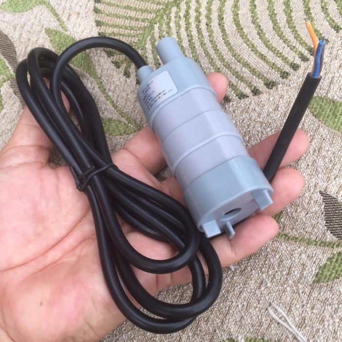 Pompa Celup DC Water Pump untuk Solar Cell Tenaga Matahari dan Aki