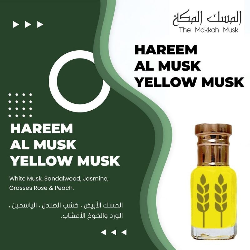 Misk thaharah musk taharah misk tahara misk thoharoh 100% ORIGINAL 3ml