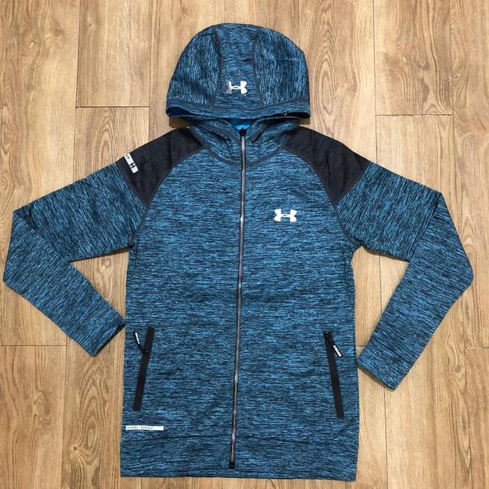 ✨ SUPPLIER JAKET PRIA MURAH✨ JAKET OLAHRAGA UNDER ARMOUR GYM FITNESS RUNNING DZ012 IMPORT BEST