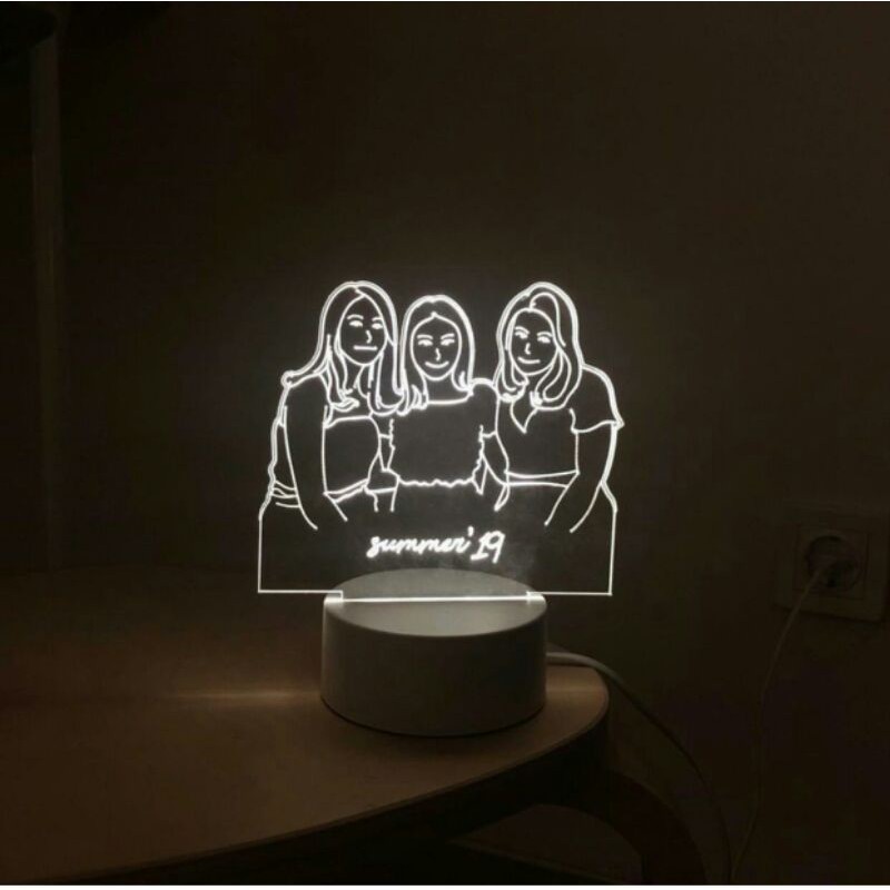 

Personalized Acrylic Lamp