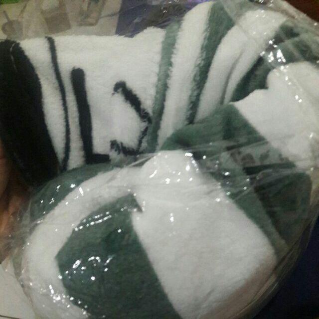 Selimut Bulu Lucu Halus Uk 150x200 Motif Kucing Abu