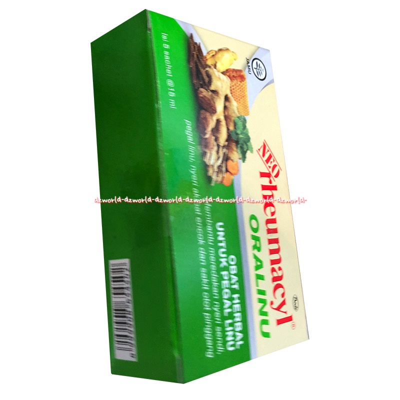 Neo Rheumacyl Oralinu 5sachet Obat Herbal Cair Untuk Pegal Linu Neoremacil NeoRheumacyl Neu Remacil