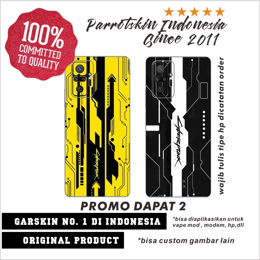 PROMO ISI 2 Garskin Pocophone Poco X3 NFC X3 Pro X3 GT Cyberpunk 2077