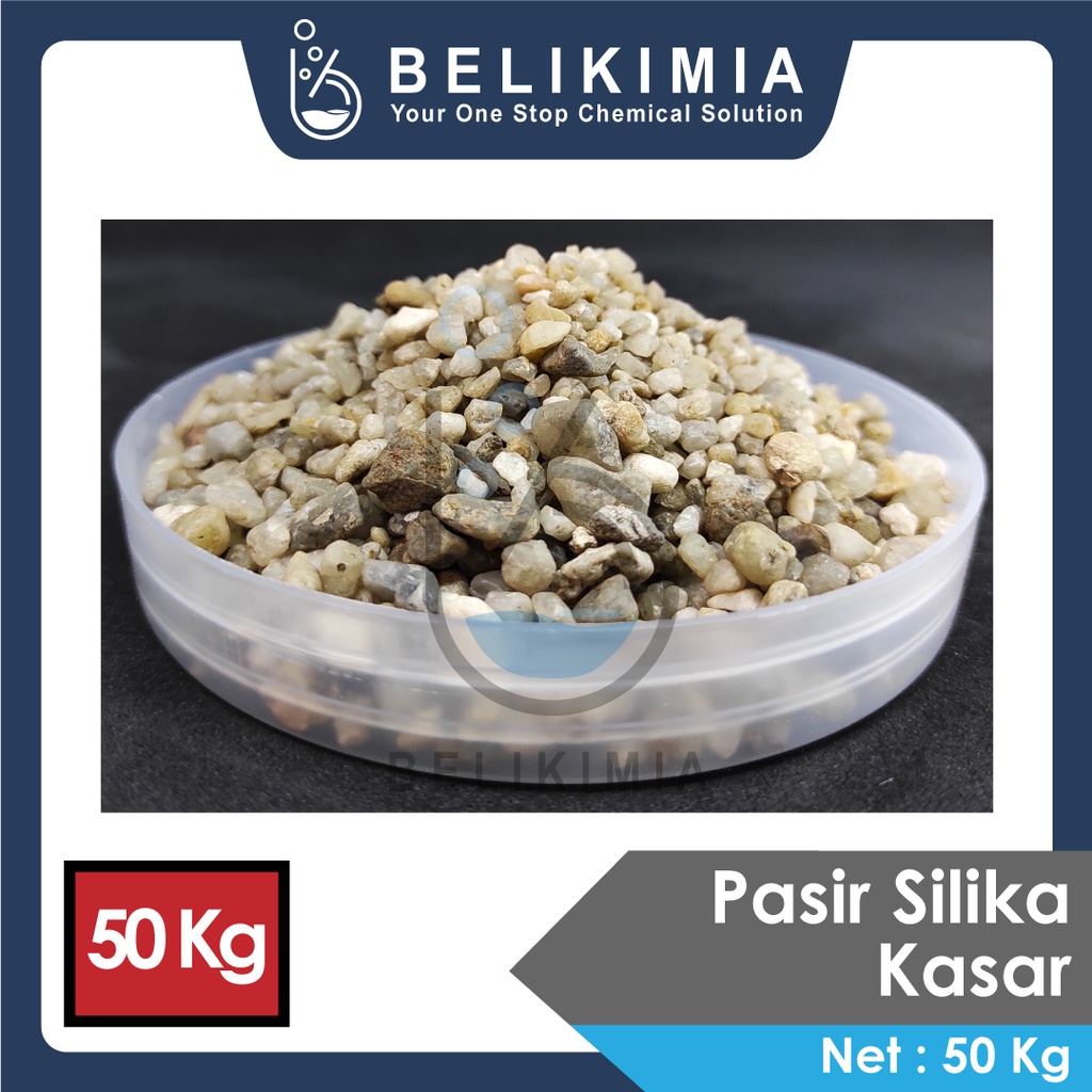 [Khusus Gojek] Pasir Silika Kasar / Pasir Silica Kasar Aquascape 50 Kg