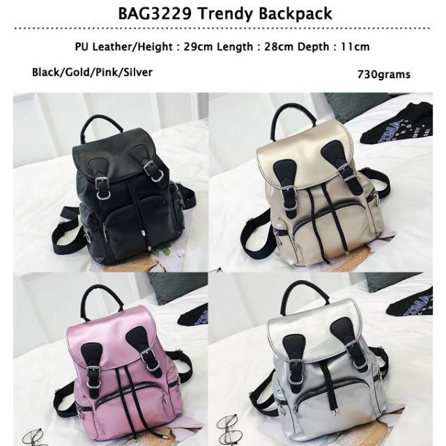 TAS RANSEL FASHION IMPOR /BACKPACK WANITA/ TAS SELEMPANG WANITA -  DROP3229