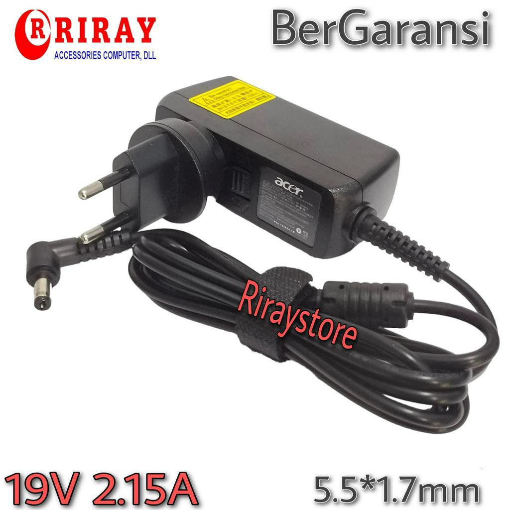 Adaptor Charger Acer 532H D255 D257 D260 D270 722 KAV60 NAV50 ZA3 19V-2.15A ORI