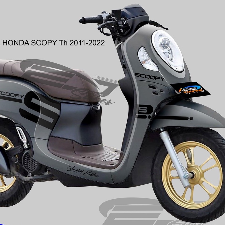 DECAL STICKER SCOOPY 2021 2022 / STIKER SCOOPY WARNA CANTIK