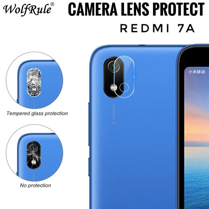 Redmi 7A / Redmi 6 / Redmi 6A Tempered Glass Camera Anti Gores Kamera Bening - D2