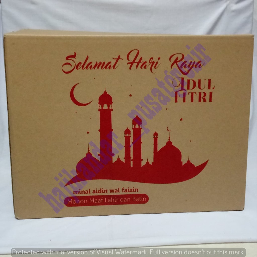 

Kardus Idul Fitri / Kardus Lebaran / Kardus Parcel / 1 warna (Uk. 30x30x40) 10pcs
