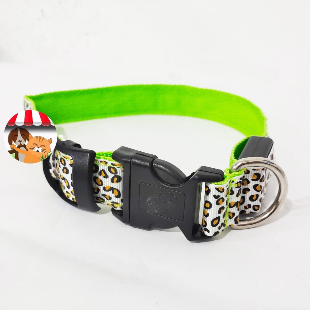 Kalung Anjing LED Collar Harness M - Kalung Nyala