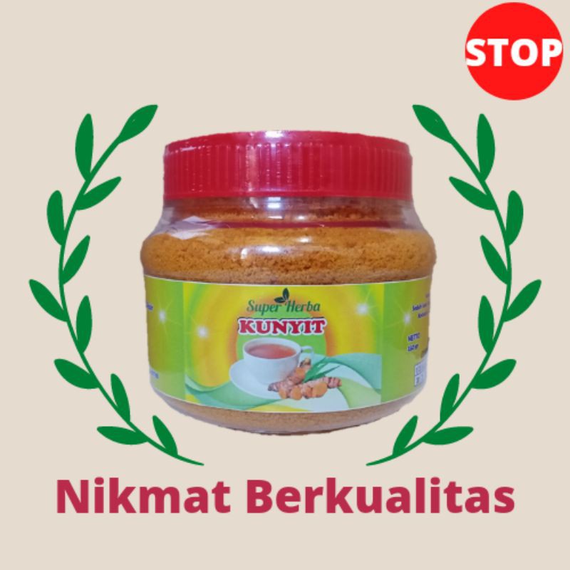 

Kunyit Bubuk Jamu Toples 330 gr
