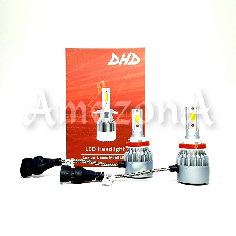 Lampu Mobil Headlight LED H11 - DHD - White 6000K 2pcs