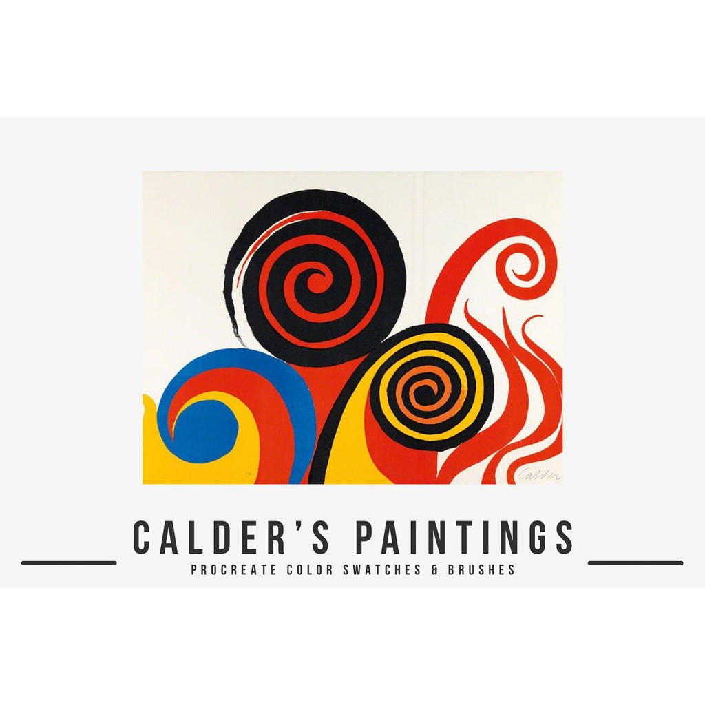 Procreate Brush - Calder's Art