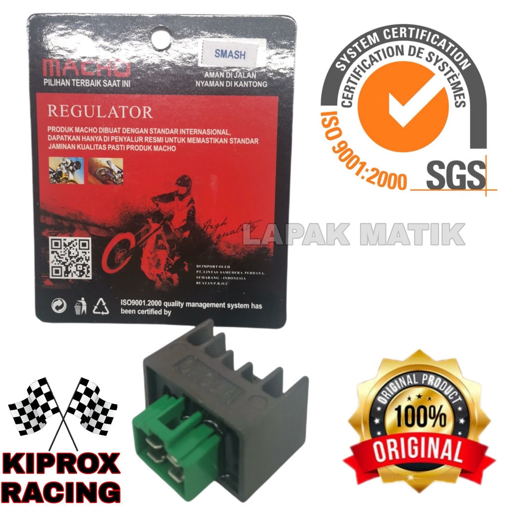 REGULATOR KIPROK KIPROX SMASH Shogun Spin Macho setara BRT #kiprokracing